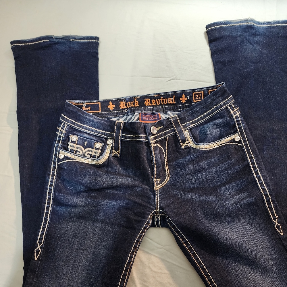 Womens Rock Revival bootcut jeans